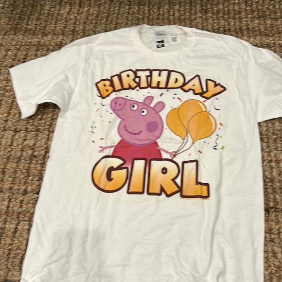 Peppa pig women’s birthday girl tee new - Picture 1 of 3